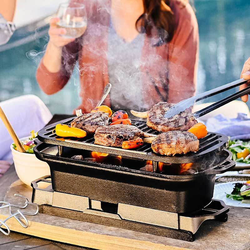 Sportsman's Pro Cast Iron Grill™