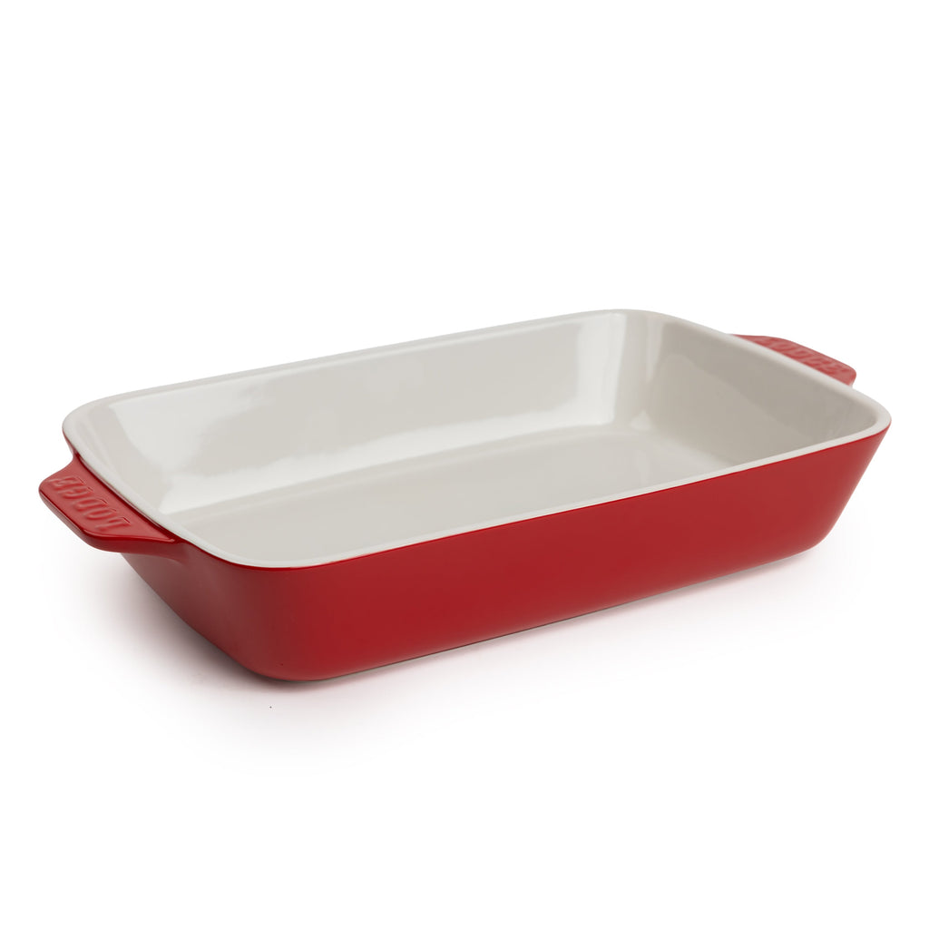 Large Stoneware Casserole Dish. 13 x 9 Inch