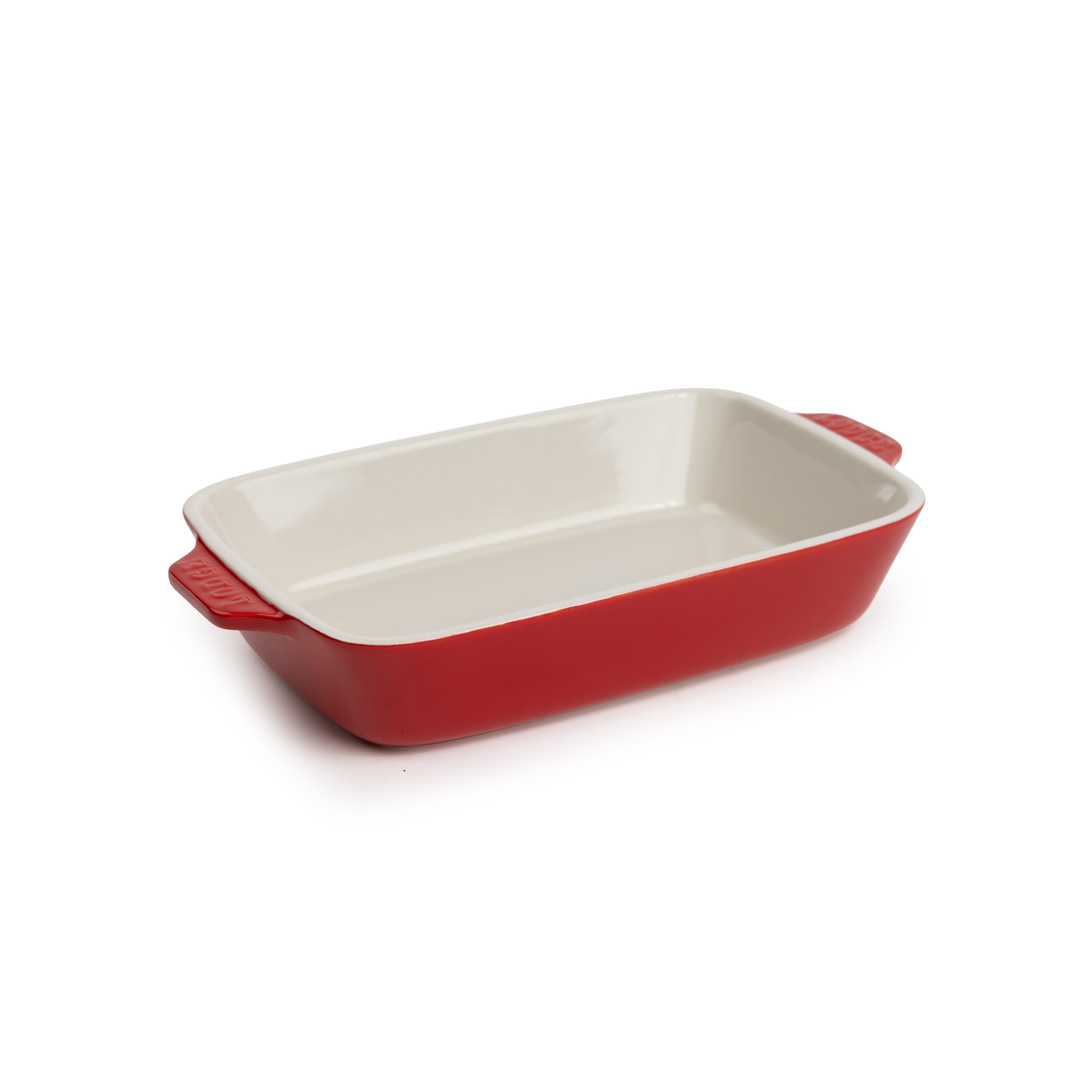 Small Stoneware Casserole Dish. 9 x 6 Inch