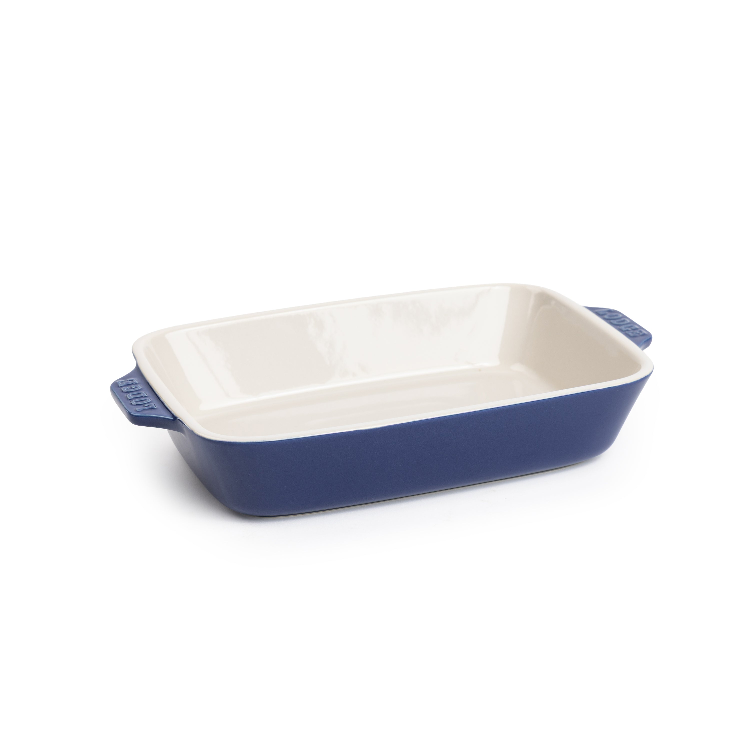Small Stoneware Casserole Dish. 9 x 6 Inch