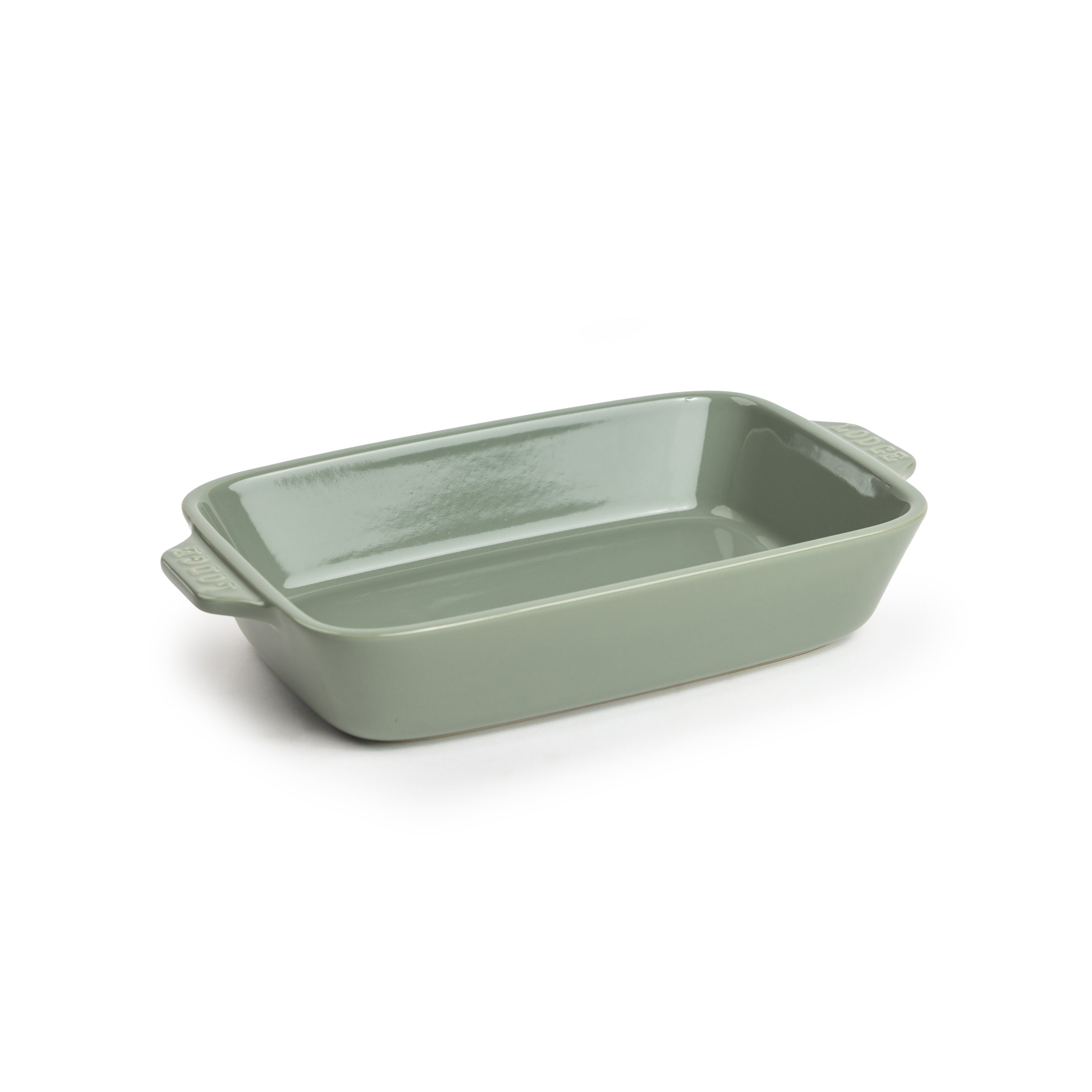 Small Stoneware Casserole Dish. 9 x 6 Inch