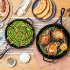 Blacklock Lightweight Cast Iron Skillet Set