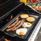 18 x 10 Inch Seasoned Carbon Steel Griddle