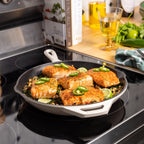 11 Inch Essential Enamel Cast Iron Skillet
