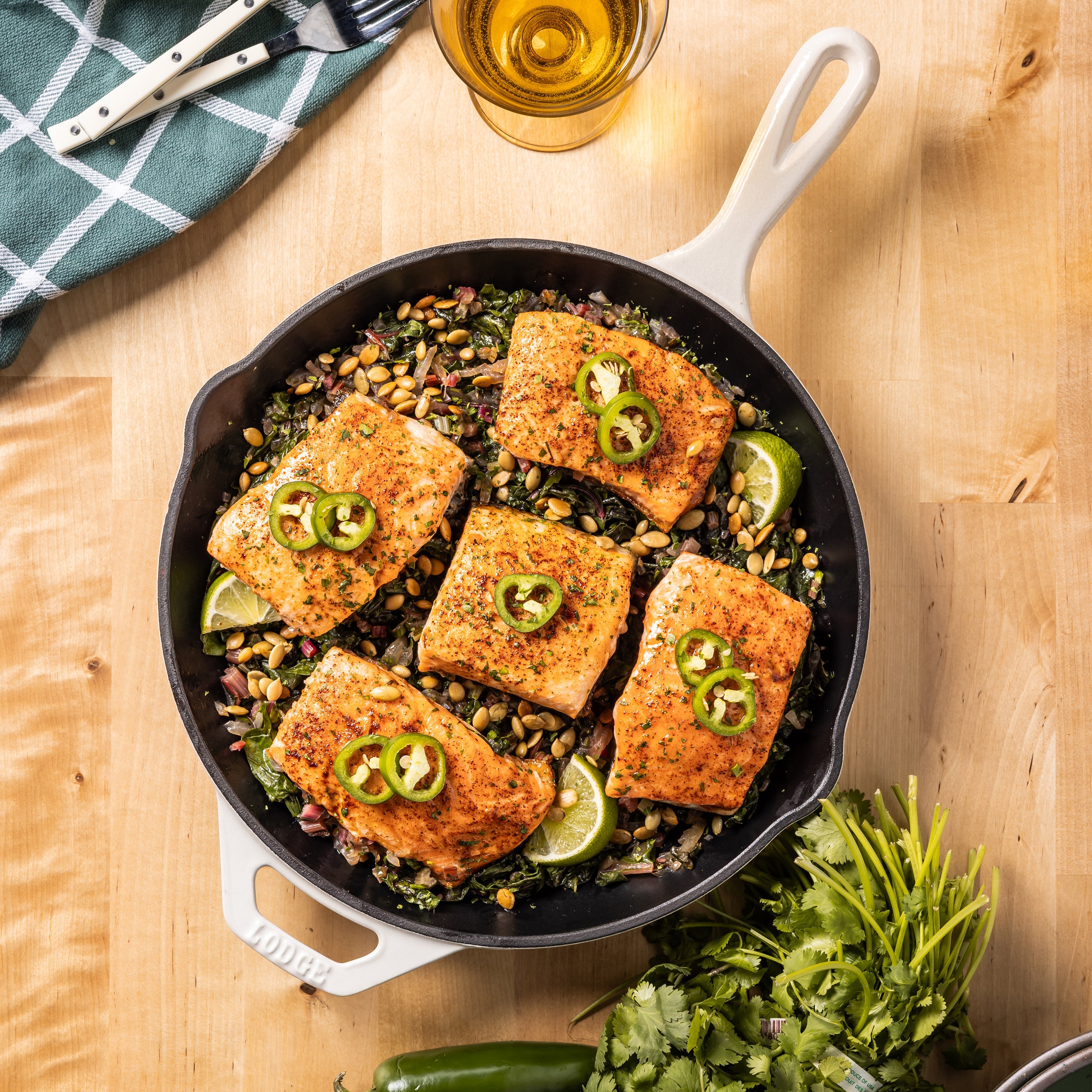11 Inch Essential Enamel Cast Iron Skillet