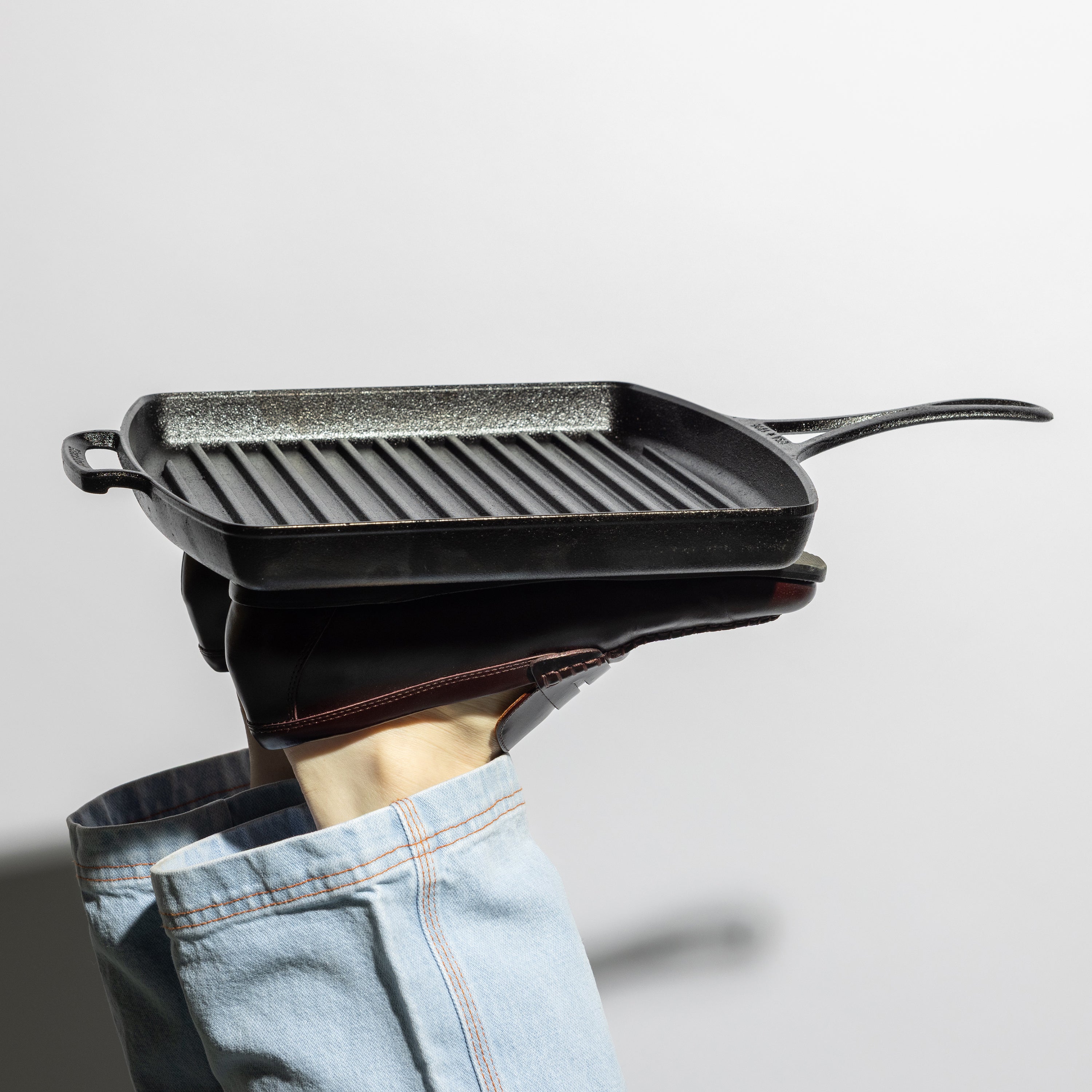 Blacklock 12 Inch Lightweight Cast Iron Grill Pan