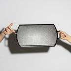 Blacklock Lightweight Cast Iron Double Burner Griddle