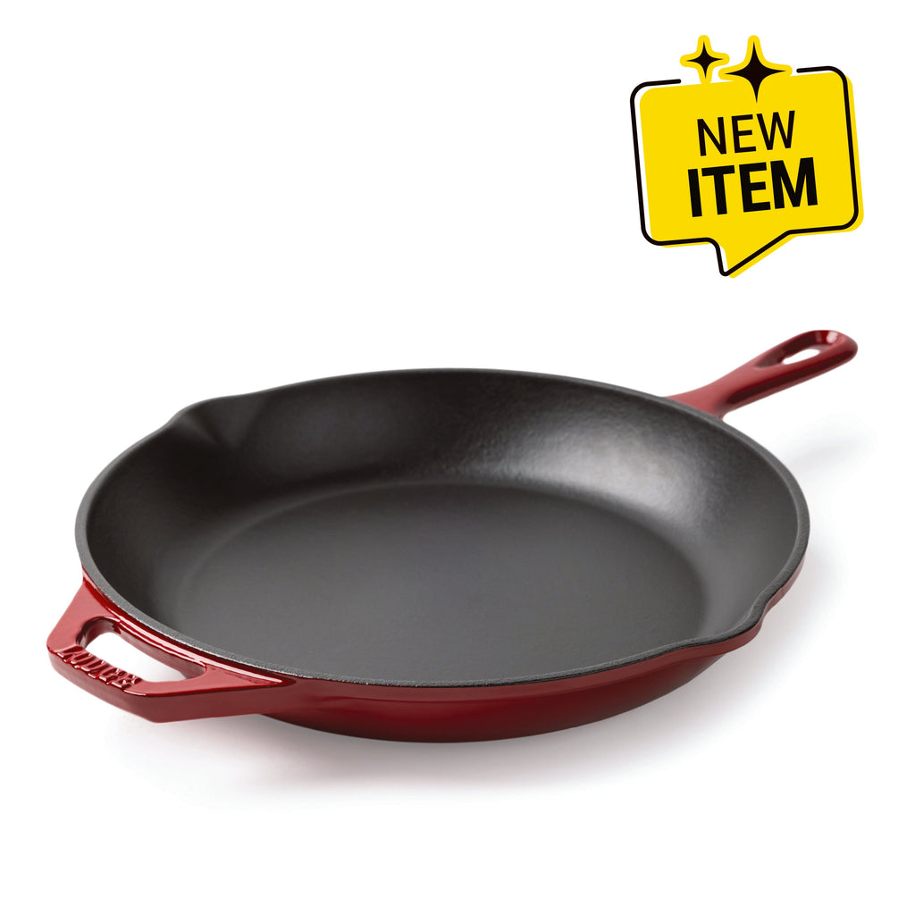 11 Inch Essential Enamel Cast Iron Skillet