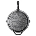 Lodge 12 Inch Seasoned Cast Iron Skillet. Spacious Skies
