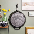 American Road Trip: 12 Inch Seasoned Cast Iron Skillet. Pennsylvania