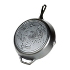 Wildlife Series™ 12 Inch Cast Iron Bear Skillet