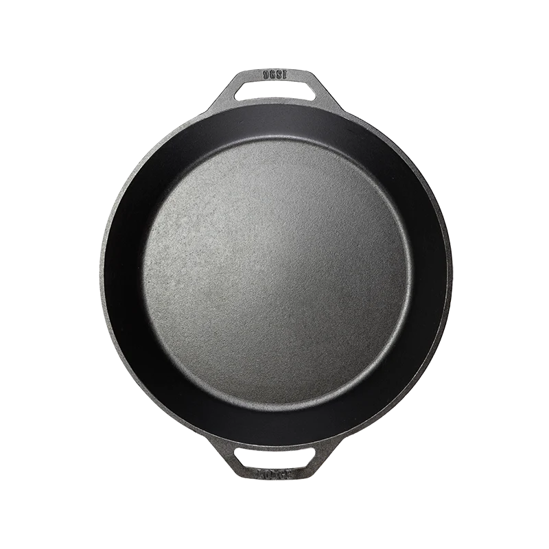 Cast Iron Dual-Handle Pan