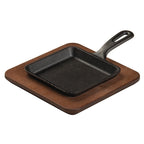 5.5 Square Walnut Wood Underliner 