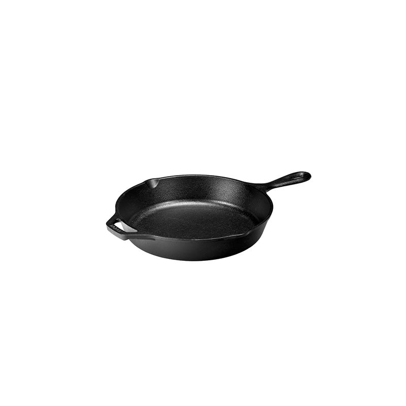 10.25 Inch Seasoned Cast Iron Sugar Skull Skillet