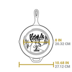 Wildlife Series™ 10.25 Inch Cast Iron Deer Skillet