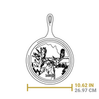 Wildlife Series™ 10.5 Inch Cast Iron Moose Griddle 