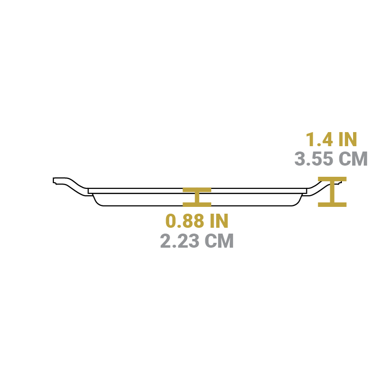 Chef Collection 11 Inch Cast Iron Square Griddle 