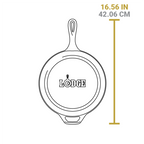 3.2 Quart Seasoned Cast Iron Combo Cooker