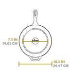 Wanderlust 3.2 Quart Cast Iron Cabin Combo Cooker