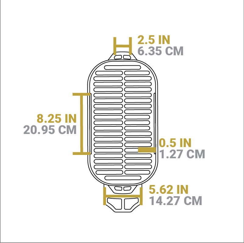 Sportsman's Pro Cast Iron Grill™