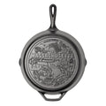 American Road Trip: 12 Inch Seasoned Cast Iron Skillet. Massachusetts