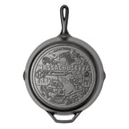American Road Trip: 12 Inch Seasoned Cast Iron Skillet. Massachusetts