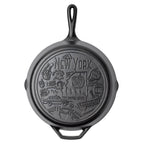 American Road Trip: 12 Inch Seasoned Cast Iron Skillet. New York