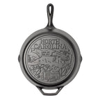 American Road Trip: 12 Inch Seasoned Cast Iron Skillet. North Carolina