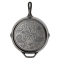 American Road Trip: 12 Inch Seasoned Cast Iron Skillet. New Jersey
