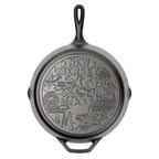 American Road Trip: 12 Inch Seasoned Cast Iron Skillet. New Jersey
