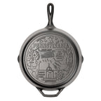 American Road Trip: 12 Inch Seasoned Cast Iron Skillet. Pennsylvania