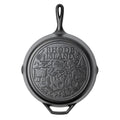 American Road Trip: 12 Inch Seasoned Cast Iron Skillet. Rhode Island