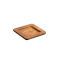 5.5 Square Walnut Wood Underliner 