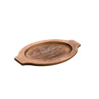 Grip Style Oval Wood Underliner