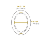 Oval Wood Underliner
