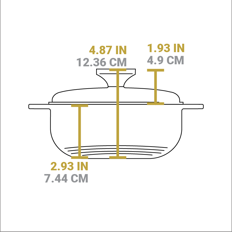 1.5 Quart Essential Enamel Dutch Oven