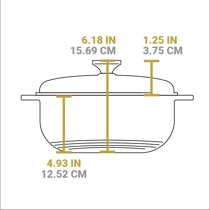 7.5 Quart Essential Enamel Dutch Oven